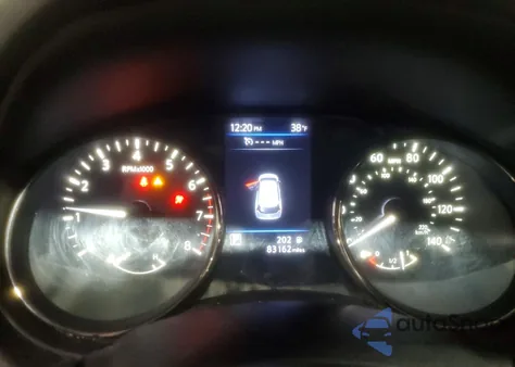 2019 Nissan Rogue Sv z USA, uszkodzony, nr VIN JN8AT2MV6KW370239